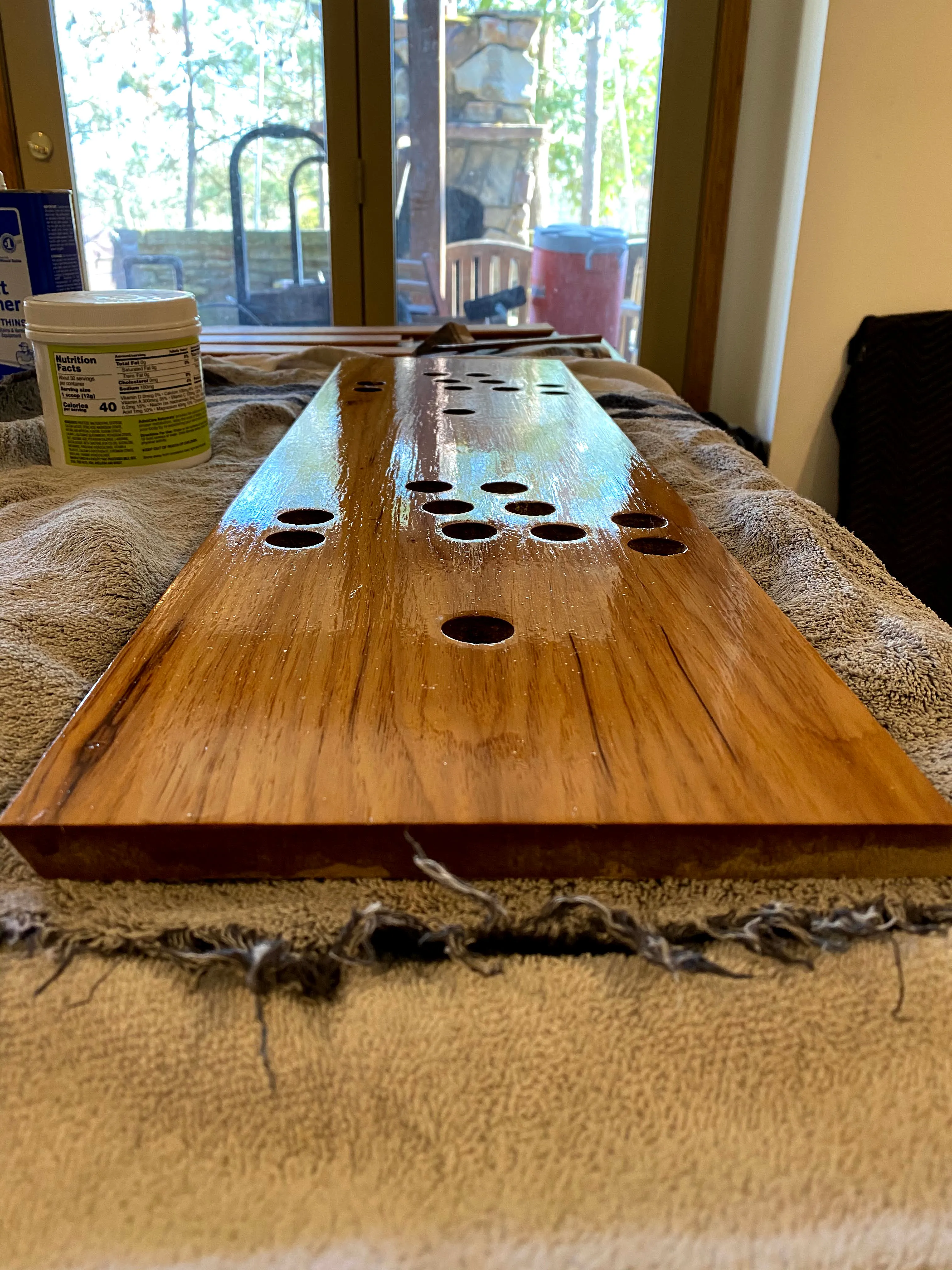 Gloss finish on controller board