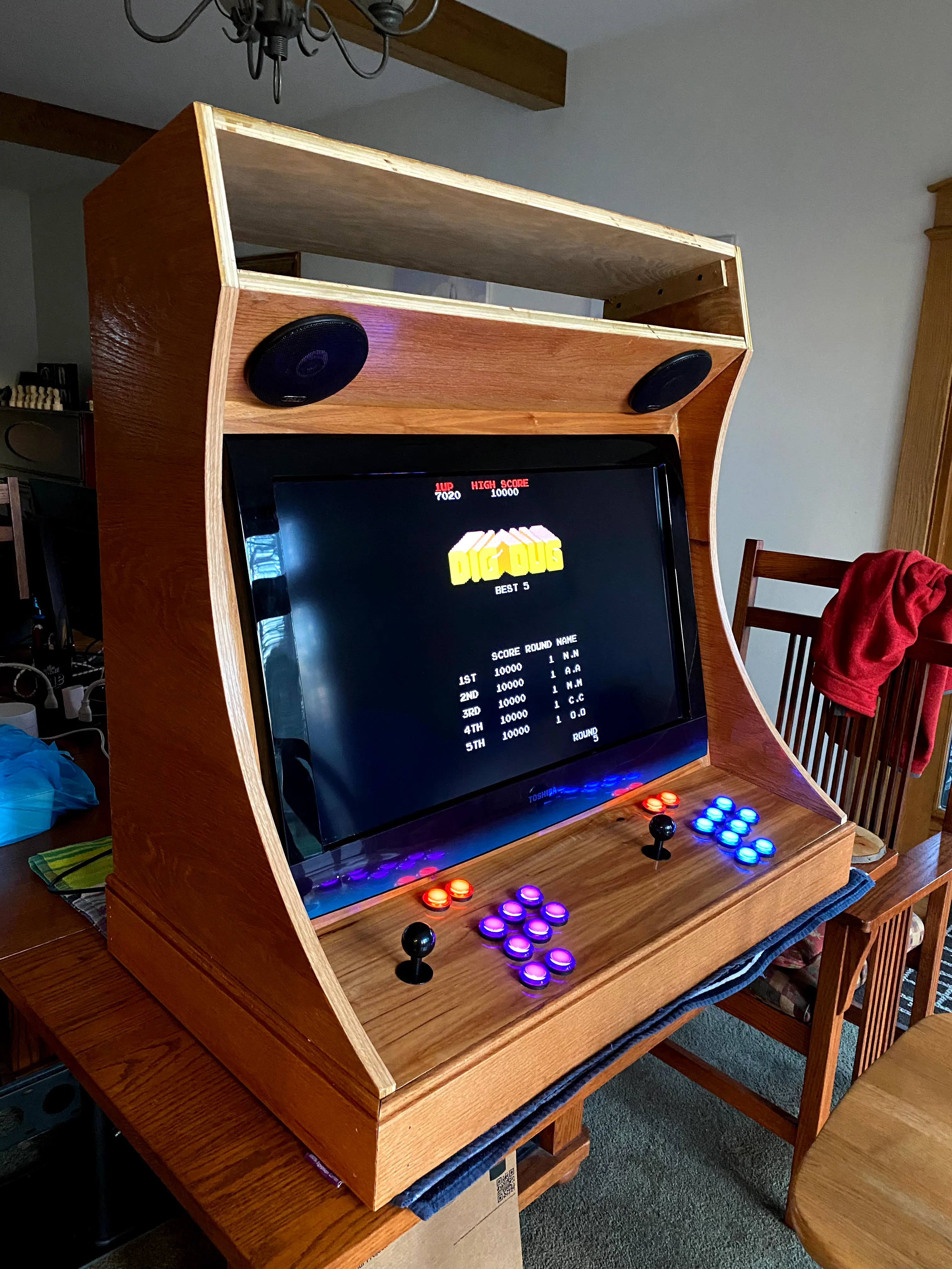 Nearly finished arcade